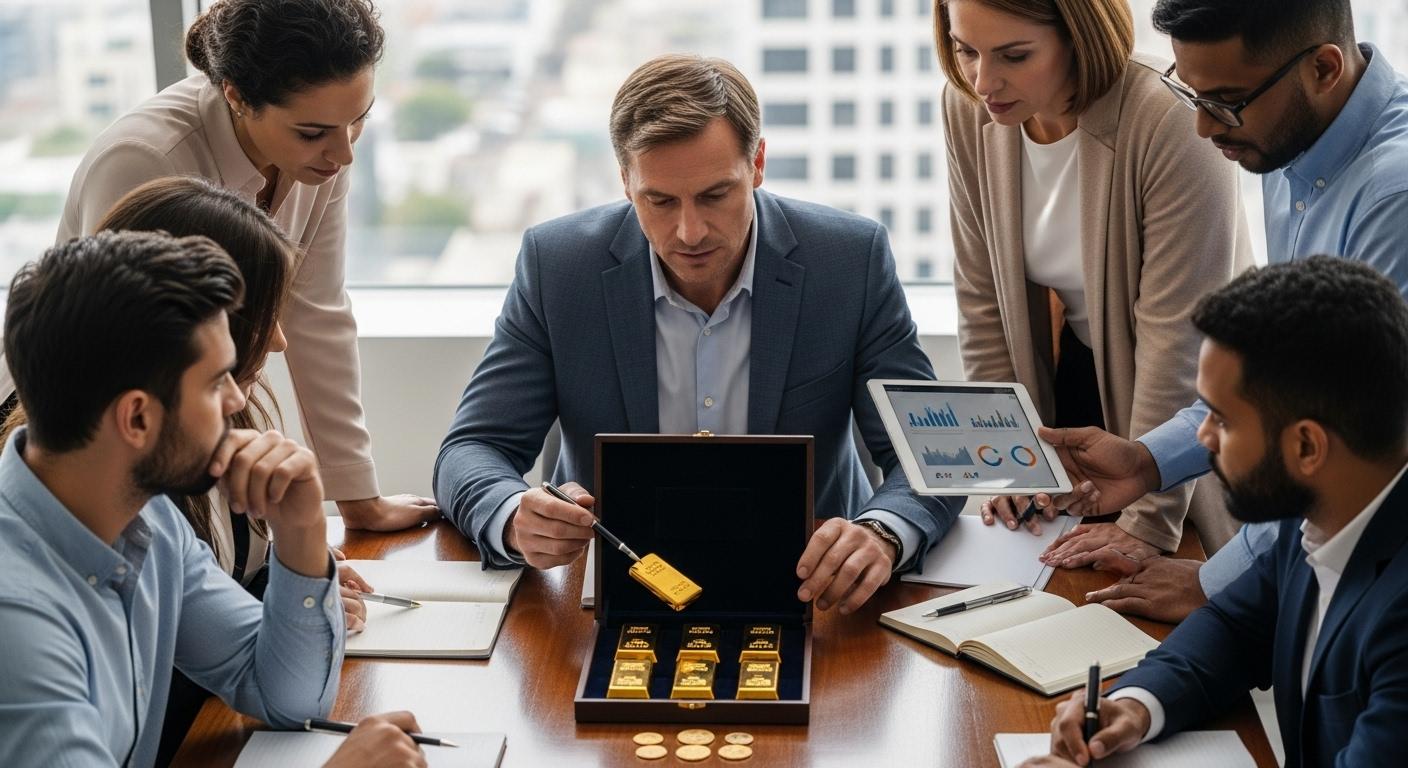 금 투자하는 사람들