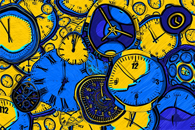 초현실주의 스타일의 그림