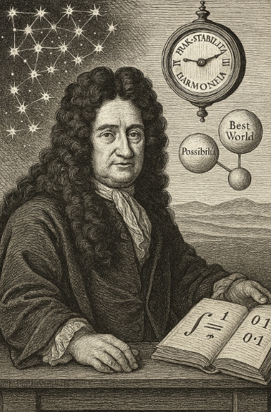 라이프니치의 모나드론과 가능세계 충분이유율과 사전조화를 활용한 설계 사고법