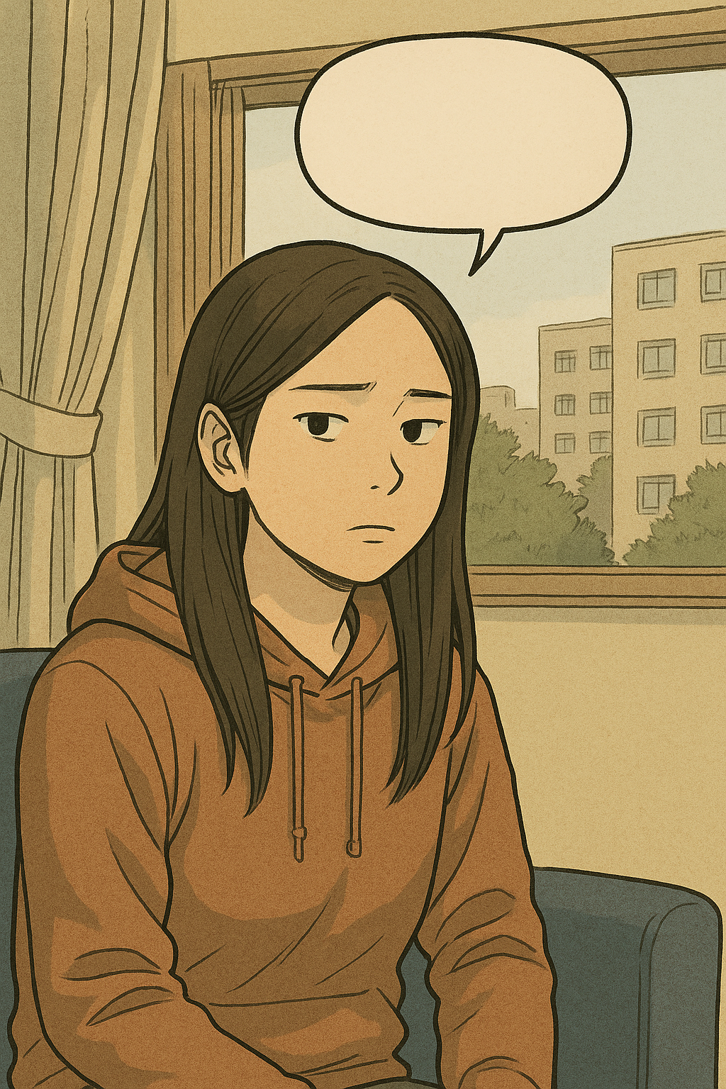 청소년의 현실 고민을 그린 한국 웹툰 원작 영화 장면