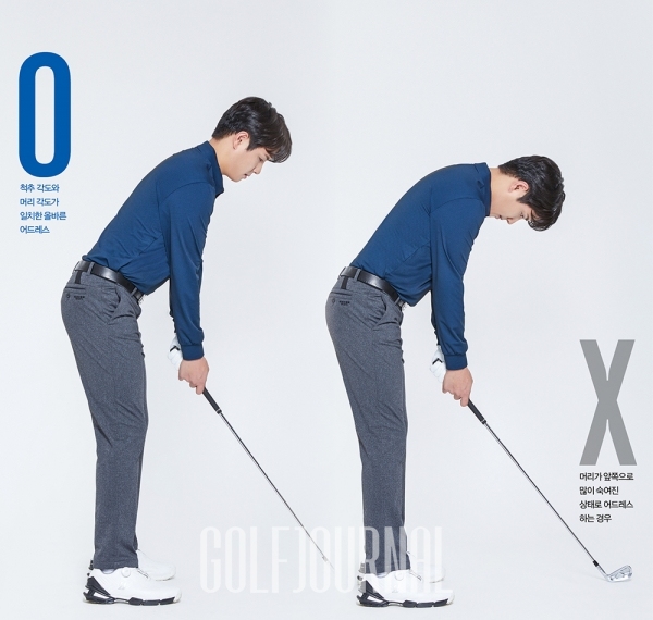 골프 스윙 단계별 연습 방법 : 어드레스