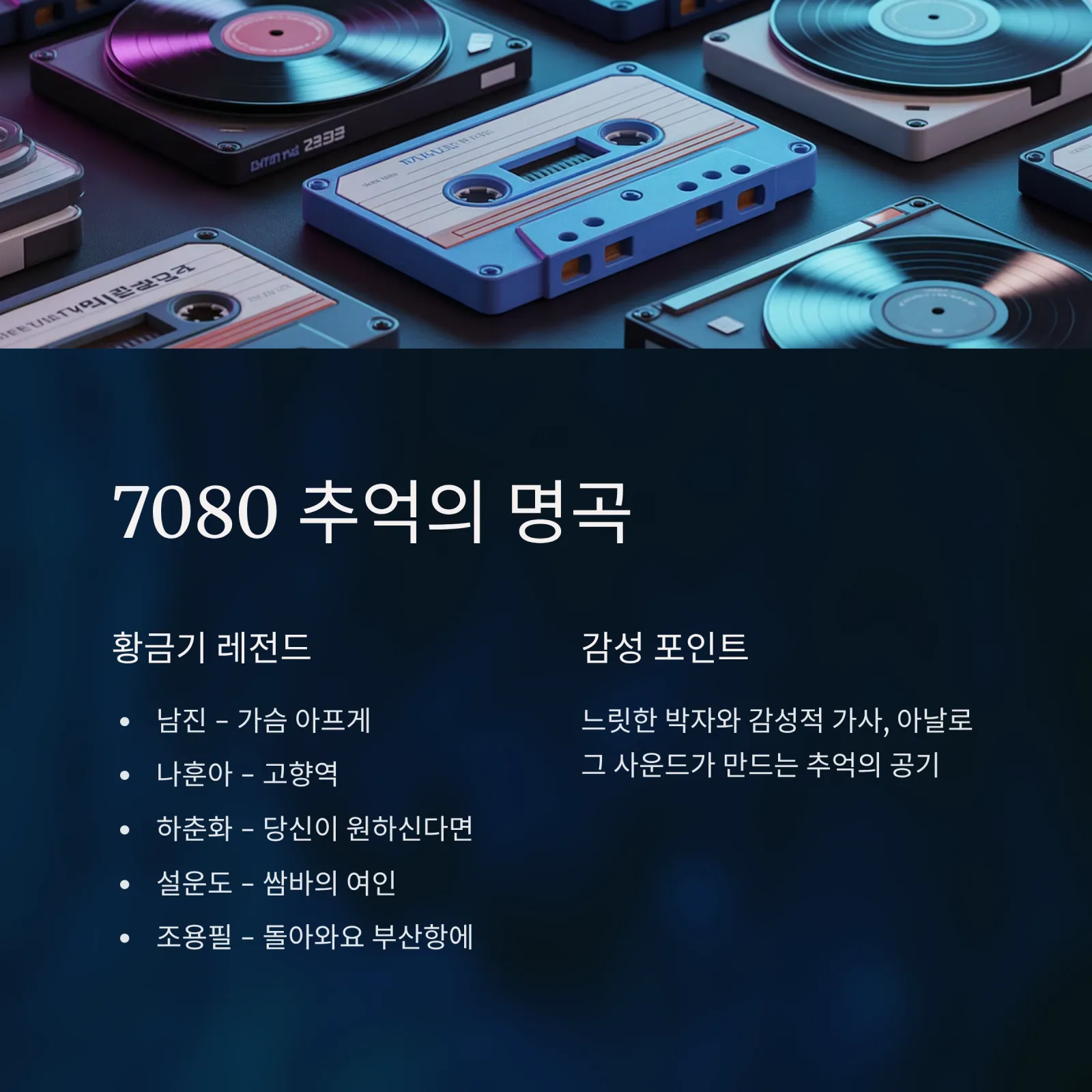 트로트 메들리|7080 감성부터 최신 인기곡까지 한눈에 듣기