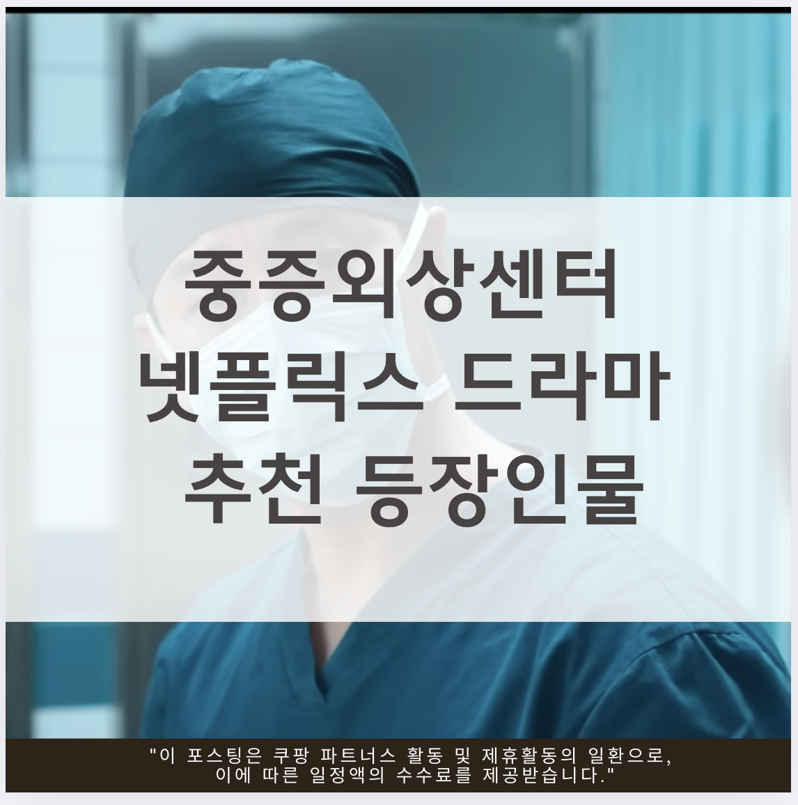 중증외상센터 넷플릭스
