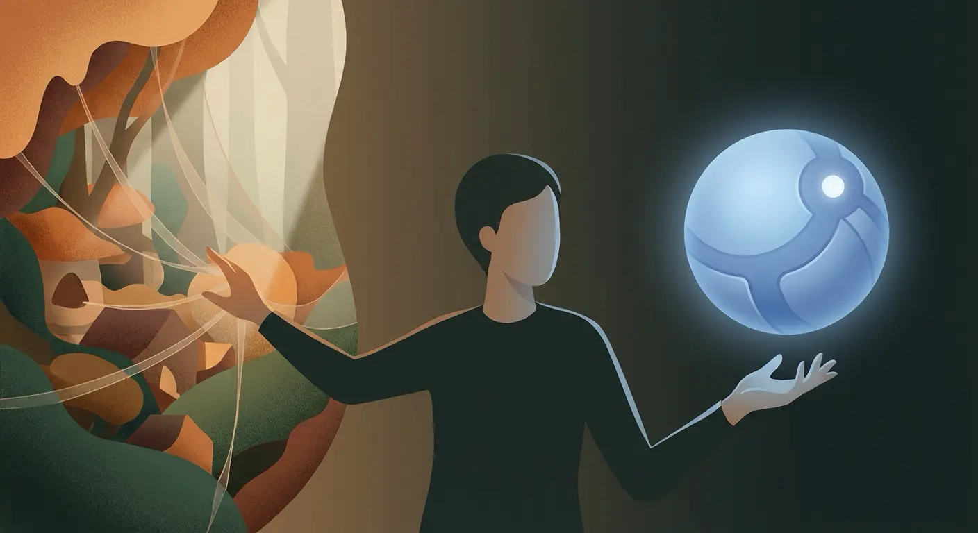 A contrast between real connected experience and artificial isolated experience