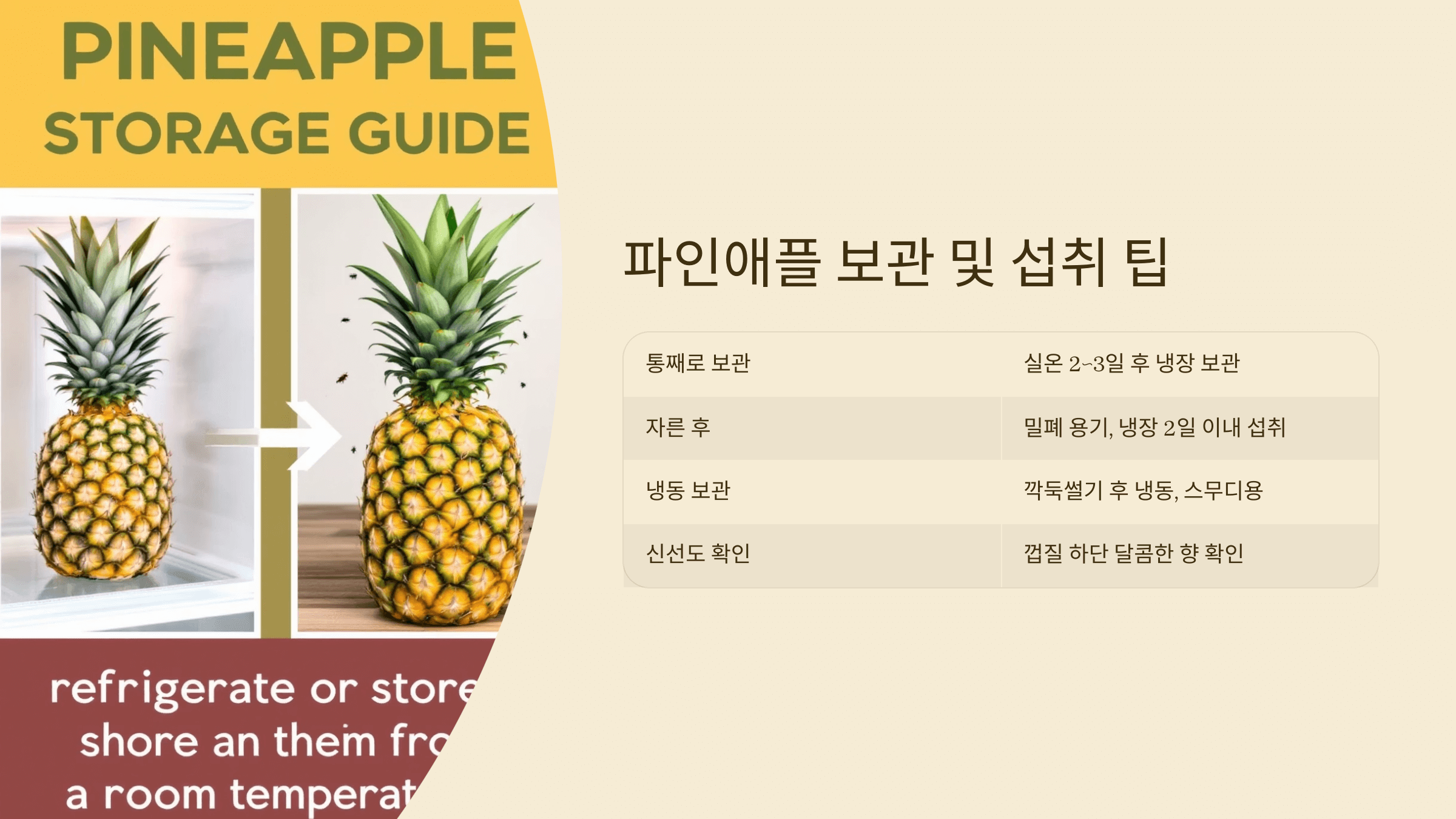 파인애플 사진입니다.