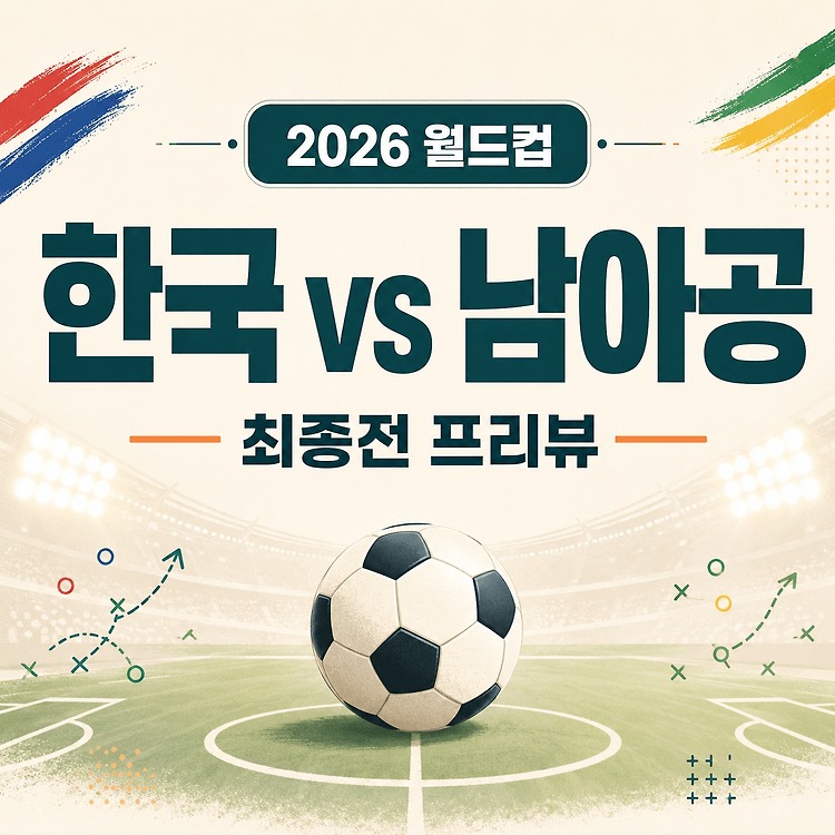 월드컵 한국 최종명단