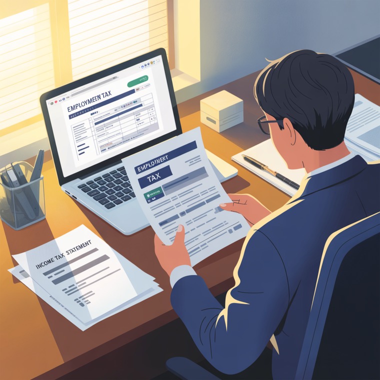 전직장 근로소득 원천징수영수증 발급