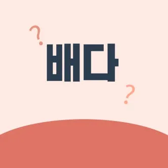 몸에 배다 베다 구분과 올바른 사용_14