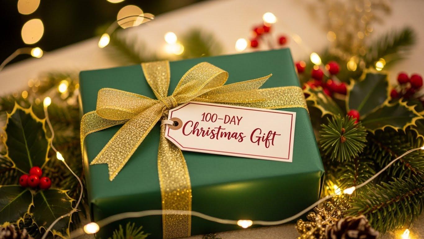 크리스마스 100일 선물
