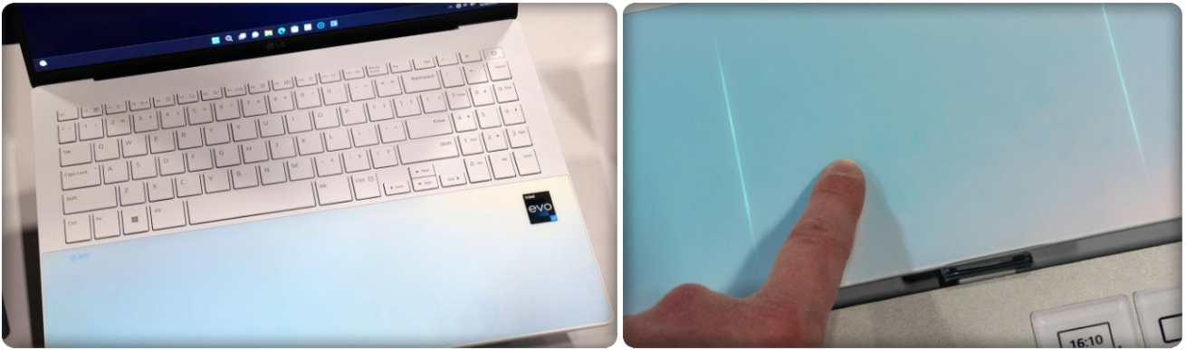 LG그램 터치패드