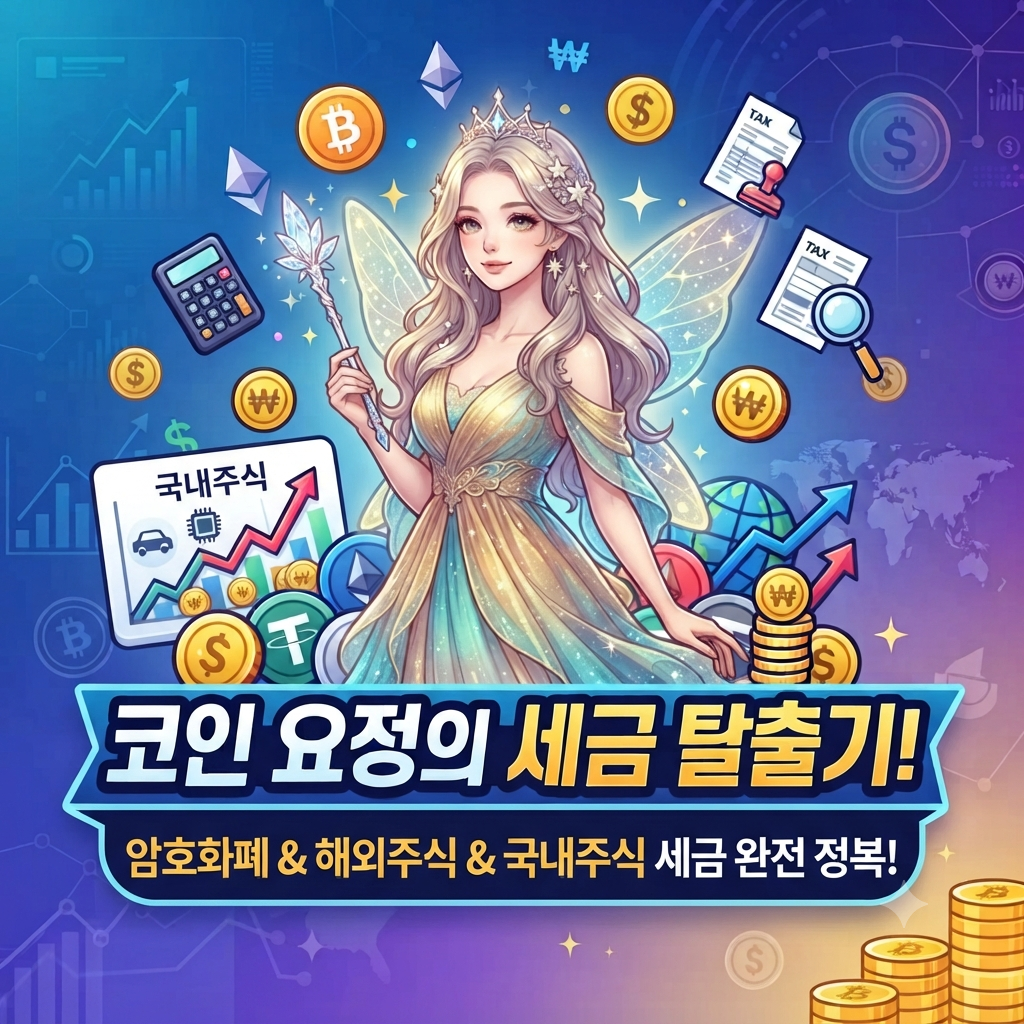코인,국내주식,미국주식 세금비교 썸네일