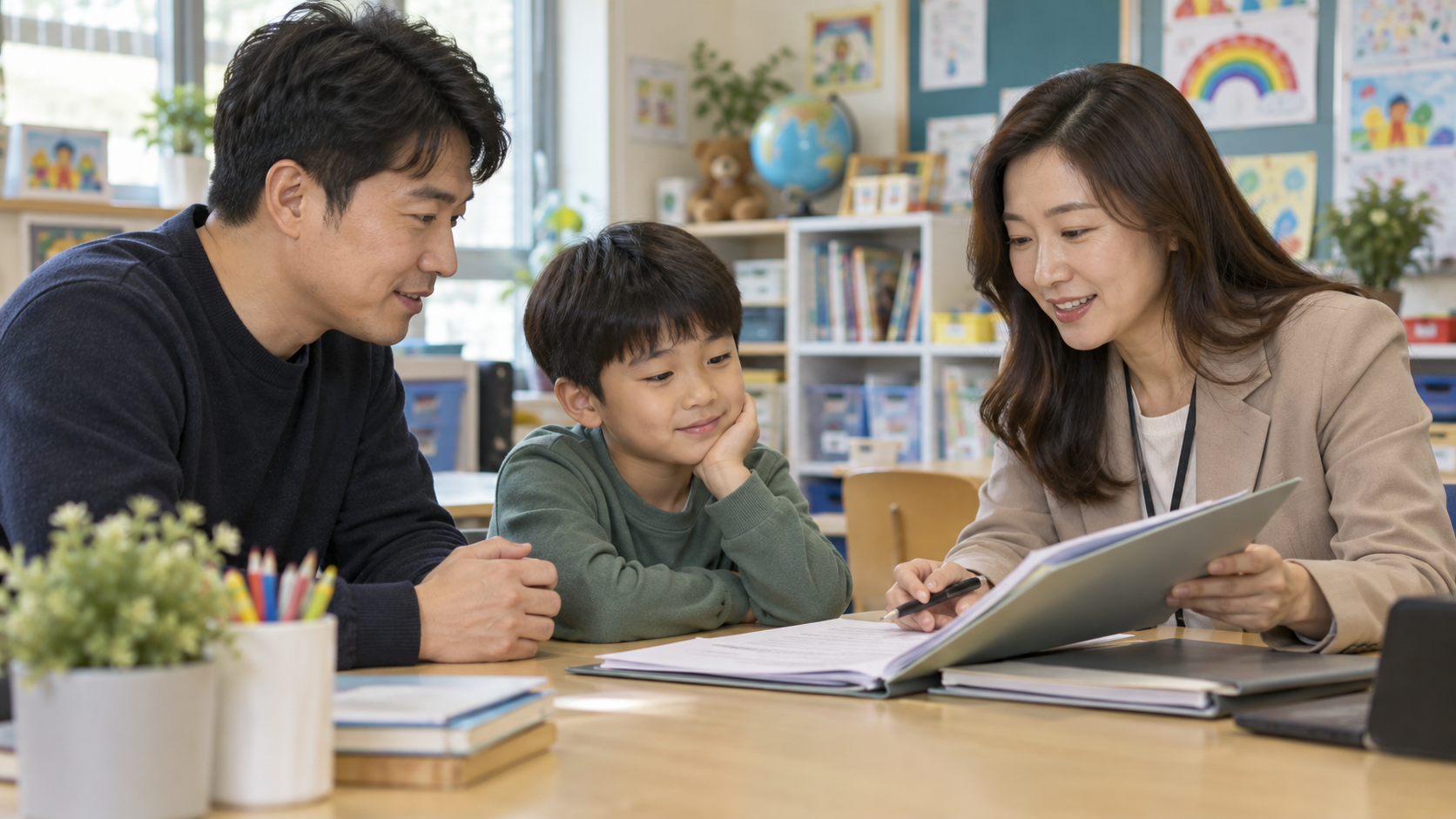 특수교육대상자 선정&middot;배치 신청, 부모가 준비할 기록과 결과 확인 순서 상황에서 부모와 아이가 실제로 대처하는 생활 장면