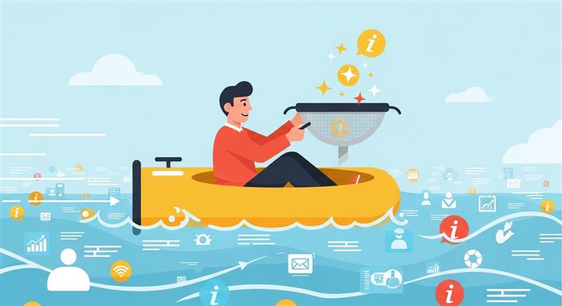 '정보 과부하' 시대, 나에게 필요한 정보만 골라 읽는 법