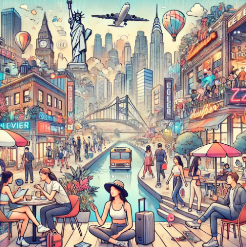 여행하는 MZ 관련 사진