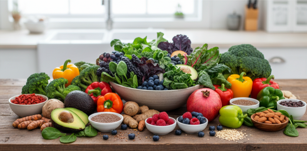 건강에 좋은 슈퍼 푸드들