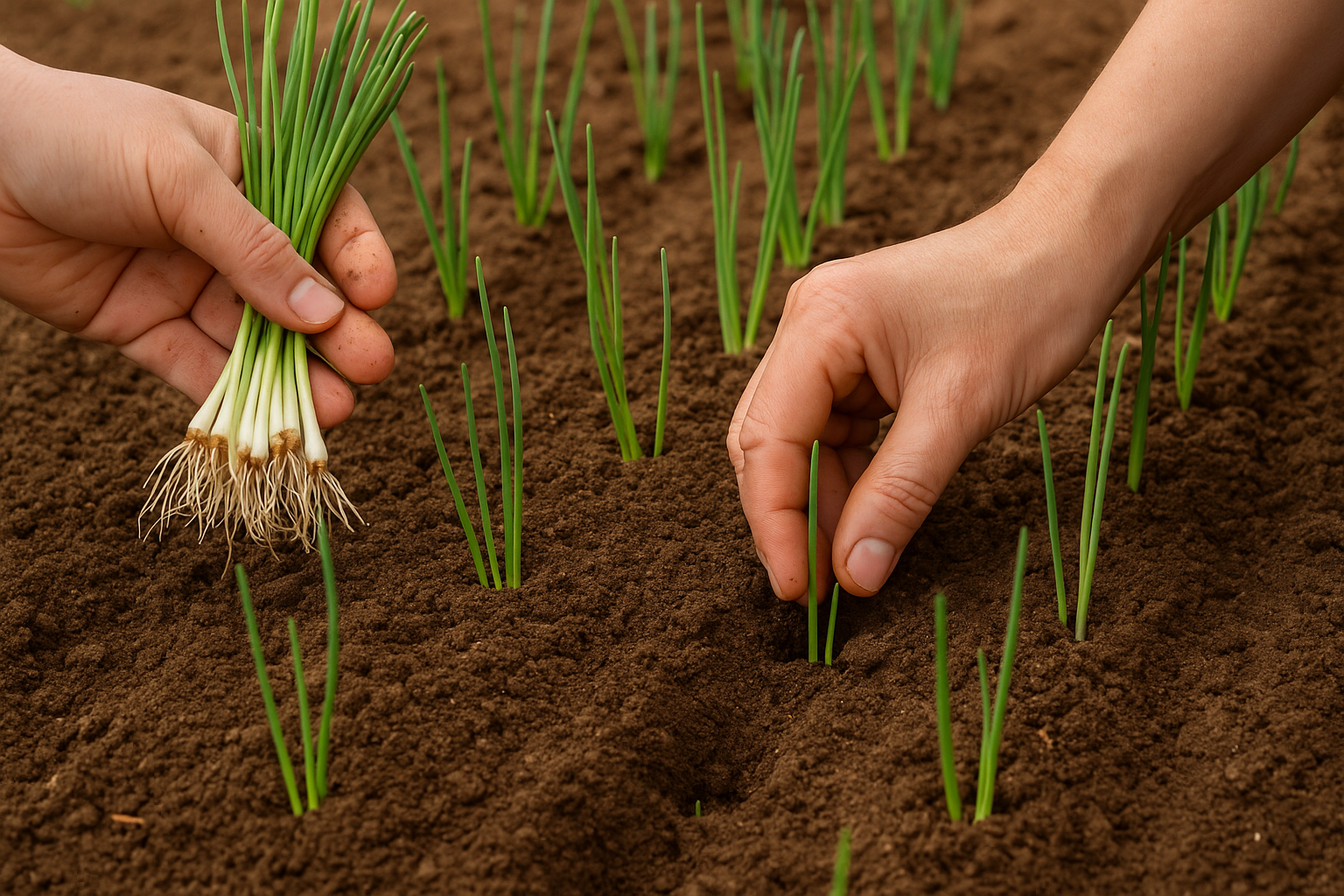 쪽파 심는 시기, 파종 재배 방법(김장쪽파, 가을쪽파)