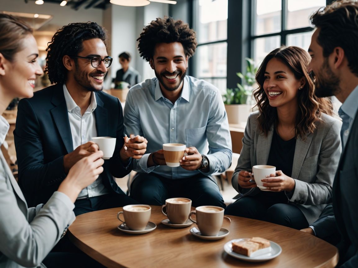 직장인을 위한 커피 건강 가이드 관련 이미지