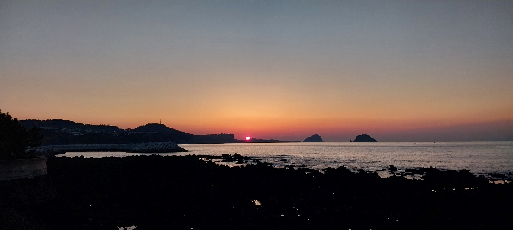 제주 서귀포 법환바다 일출