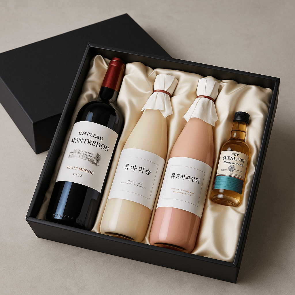 직장 상사 거래처 추석선물 BEST5 와인 전통주 세트