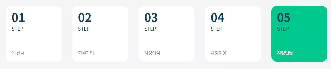 그린카 이용방법