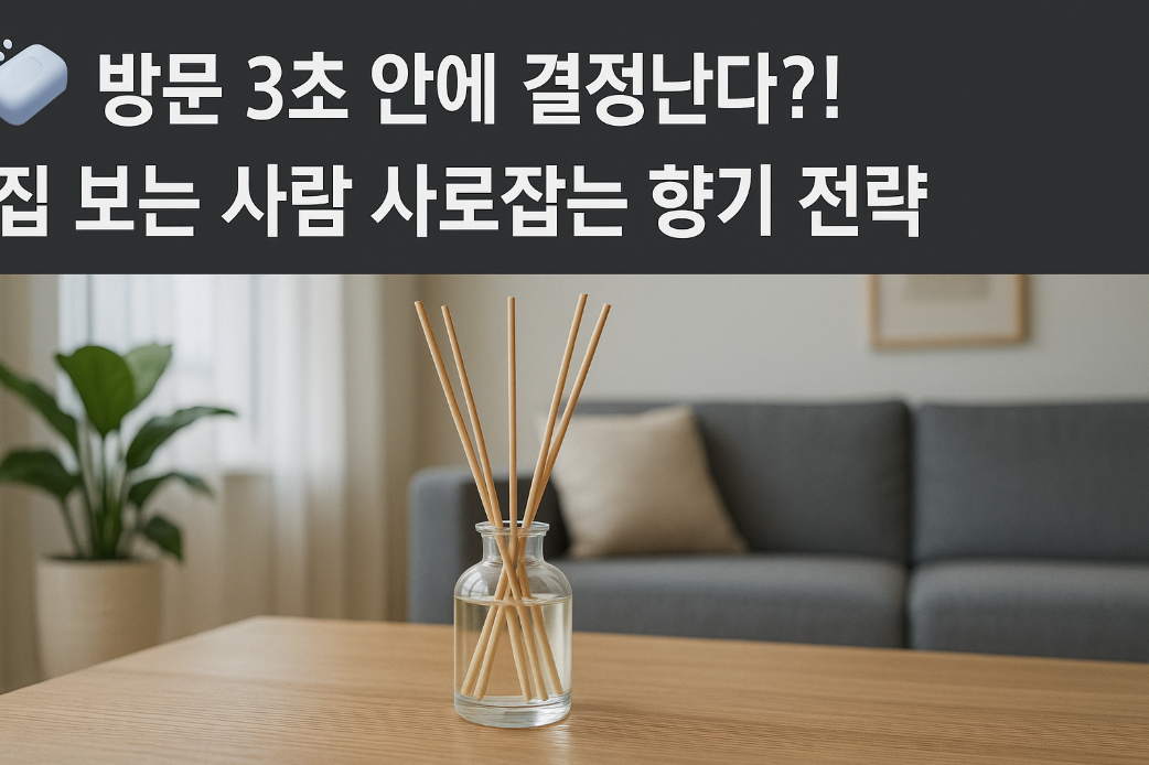 집 보는 사람 사로잡는 향기 전략