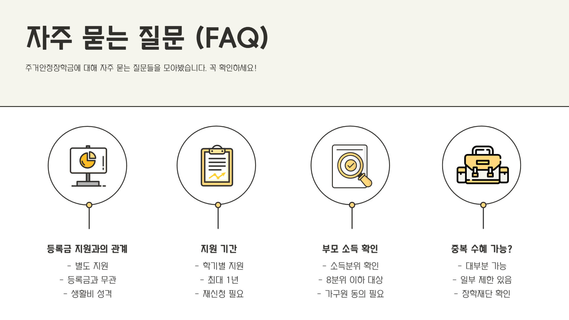 주거안정장학금 신청방법