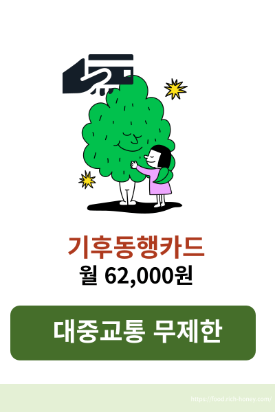기후동행카드신청