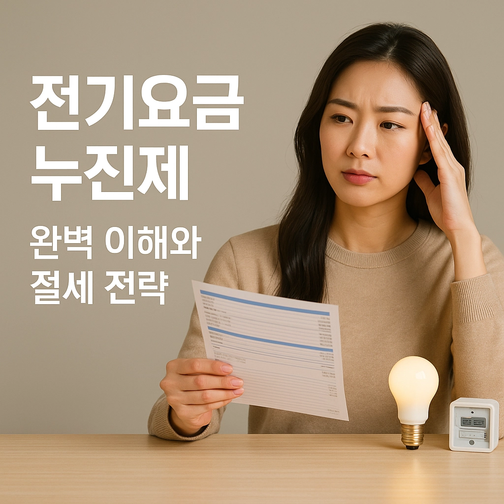 전기요금 누진제 이해와 절세 전략