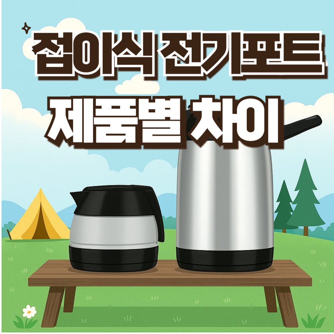 접이식 전기포트