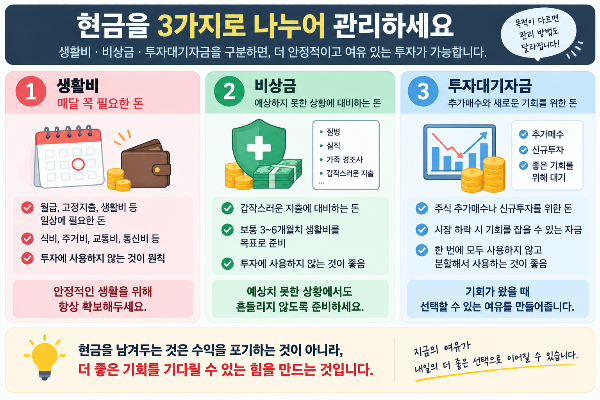 현금 관리 방법