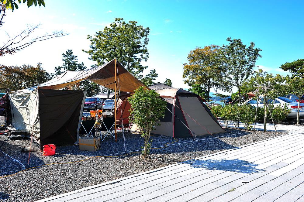 경상남도 사천시 솔섬오토캠핑장 소개