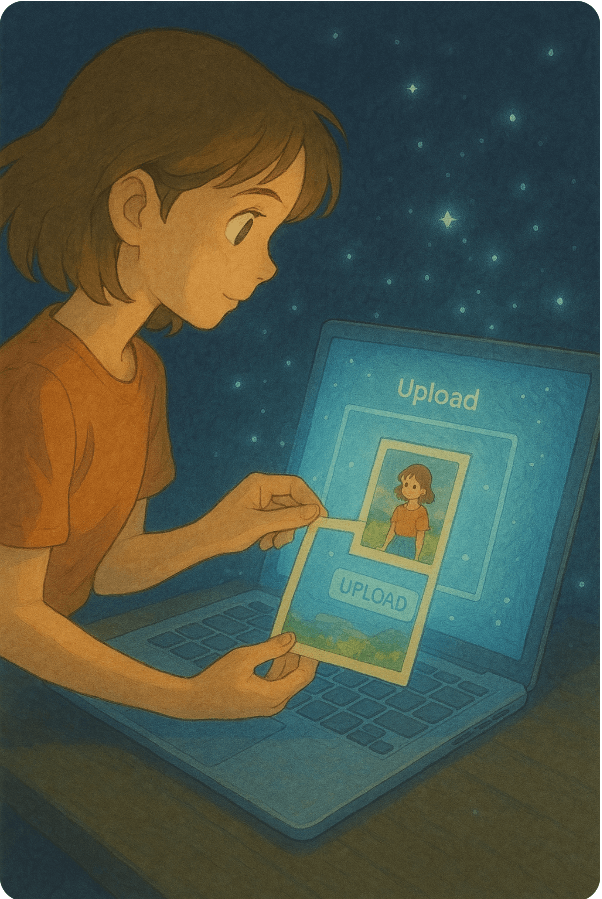 챗gpt 지브리 애니메이션 스타일 명령어3