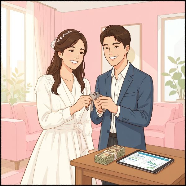 부산시 신혼부부 전세대금 대출이자 지원 이미지