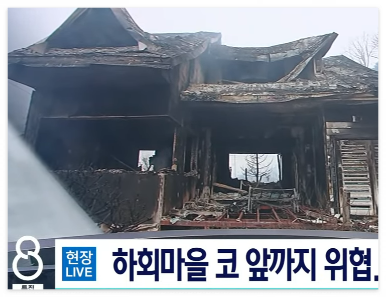  산불 피해 기부 방법