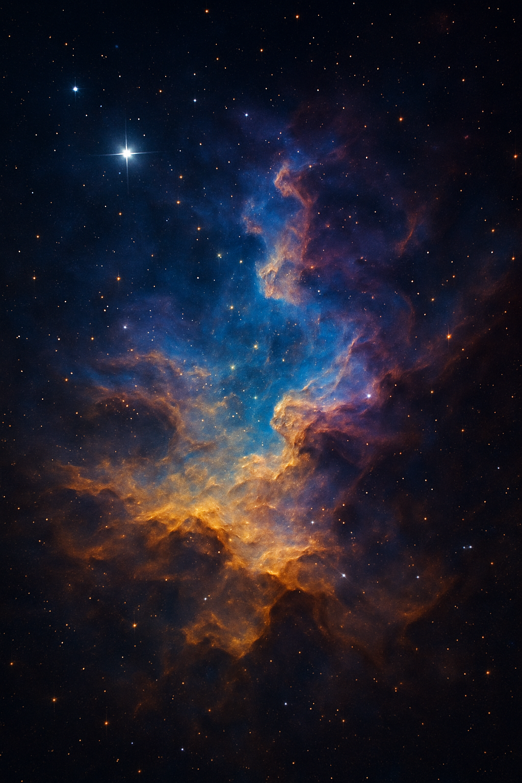 우주 사진을 회화처럼 색칠하는 작업, 그 의미