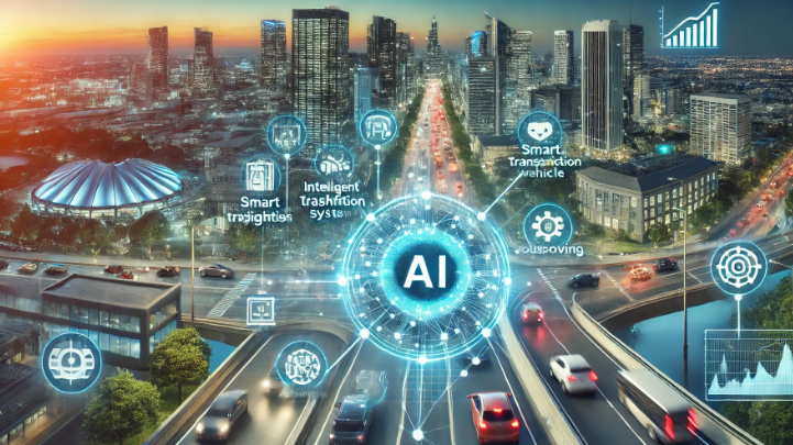 미래형 교통 시스템 관련 이미지