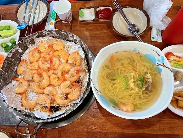 현장치고 대하구이, 왕새우탕, 왕새우회, 왕새우튀김, 새우 소금구이, 대하 이슬구이 강남구청역 논현동 맛집 추천
