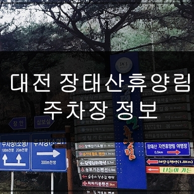 대전 장태산휴양림 주차장 정보