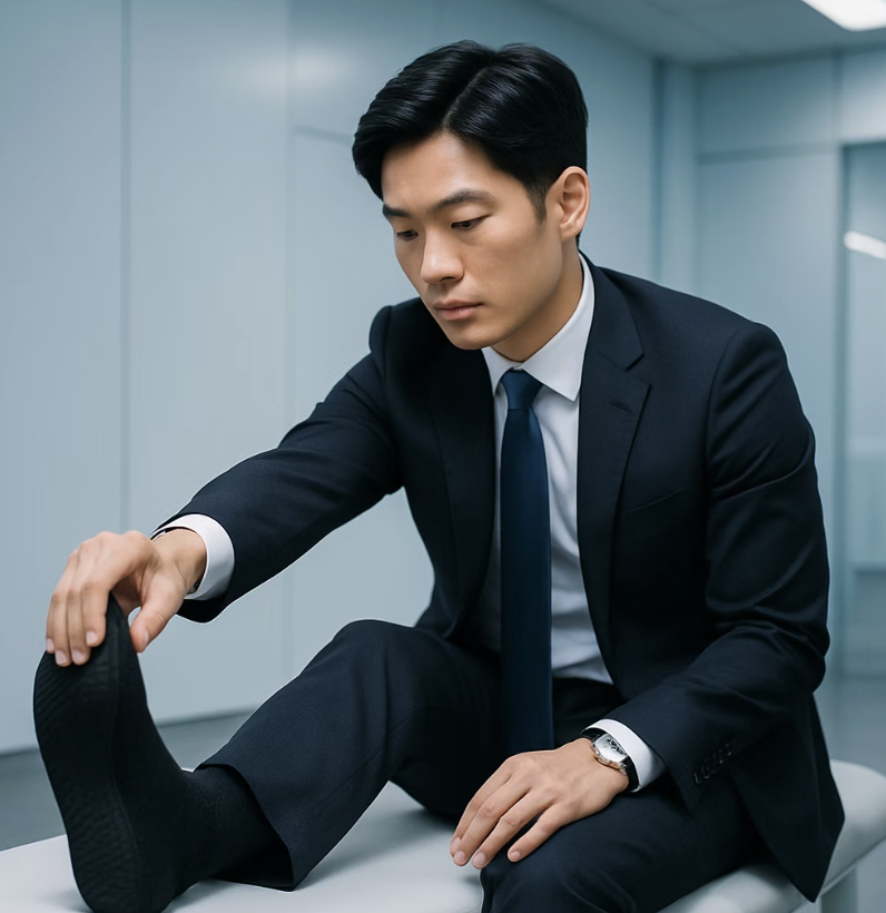 쥐가 났을 때, 1분 만에 푸는 응급처치
