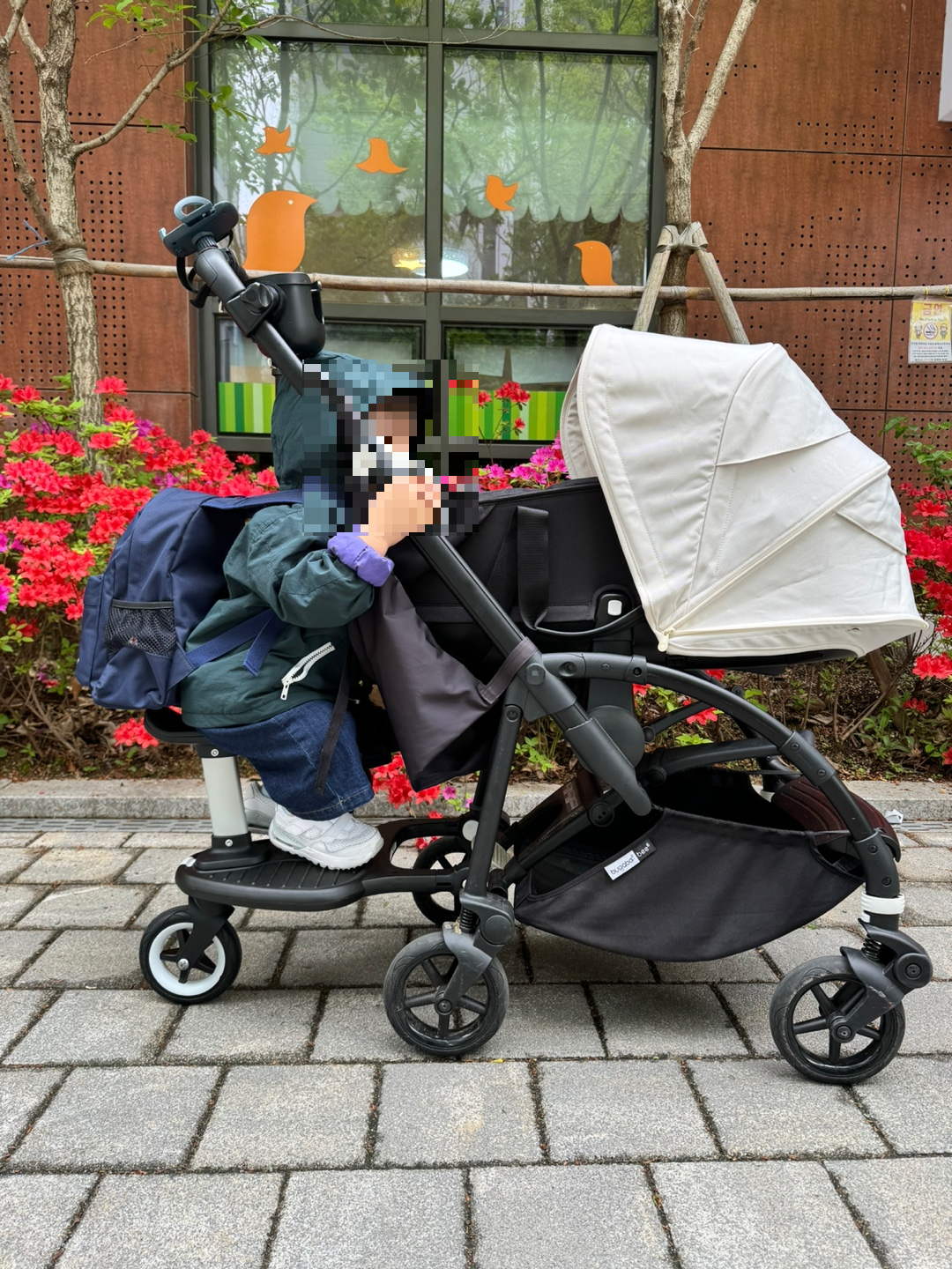 유모차 부가부 버터플라이 범퍼바 시트라이너 파라솔 휠보드