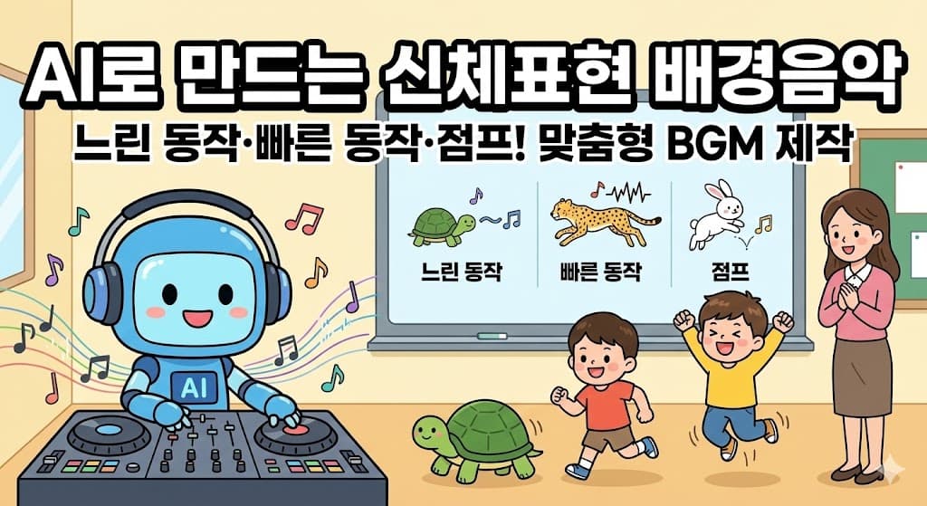 AI로 만드는 신체표현 배경음악