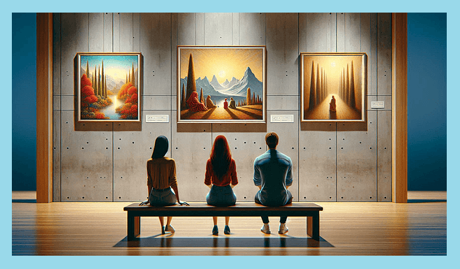 전시-보는-사람들-뒷모습