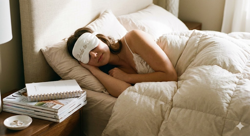 숙면을 취하는 예비신부