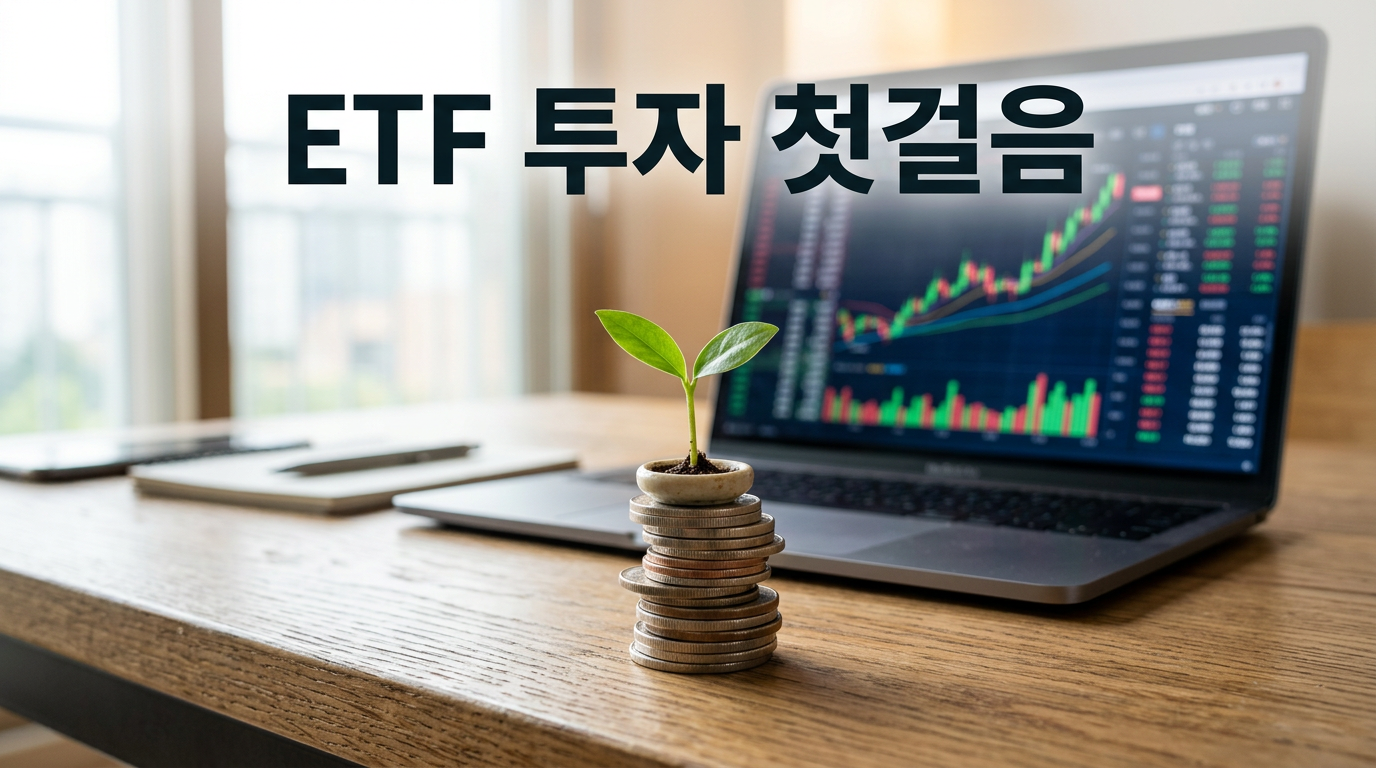 ETF 투자 첫걸음을 보여주는 사진