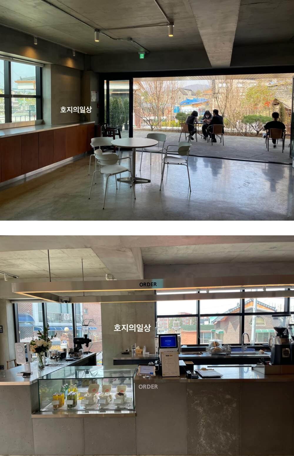 행궁동 브런치 카페 메이븐 - 1층 매장 모습