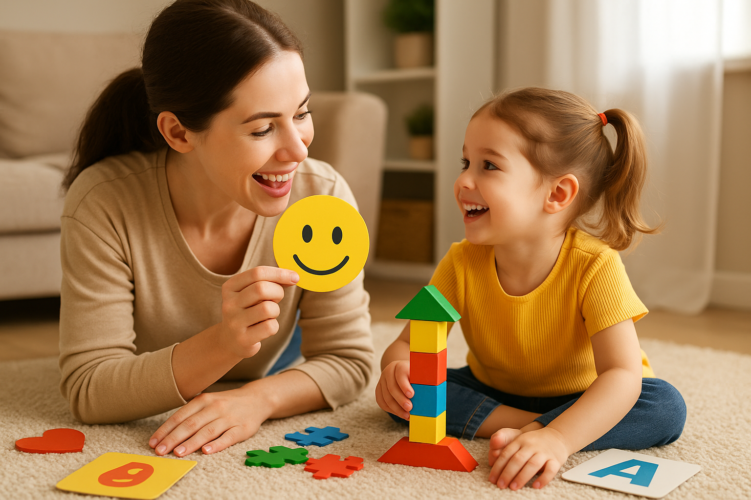 놀이로 배우는 유아교육 팁 (감정, 언어, 창의력)관련 사진