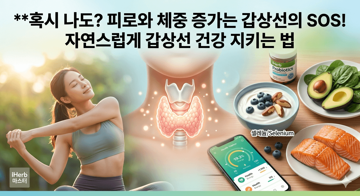 갑상선이 보내는 위험 신호와 자연 치유법