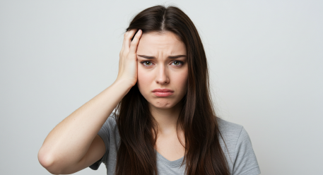 어지러움을 느끼는 사람