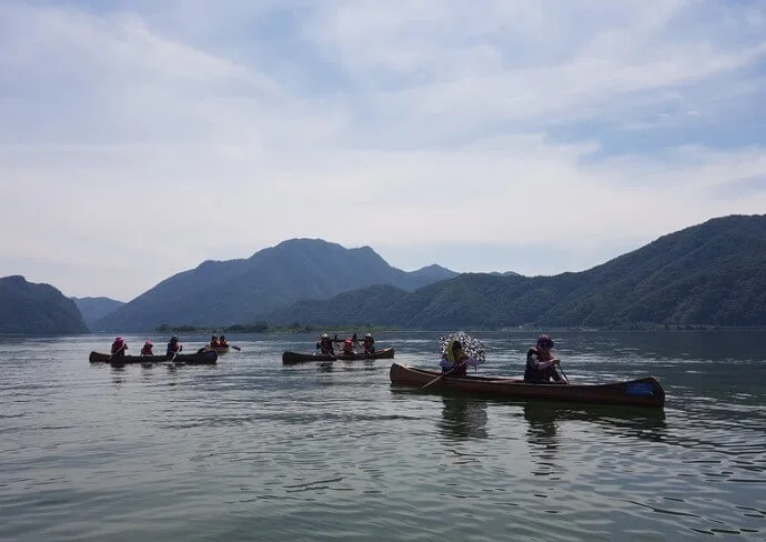 춘천물레길카누_단체