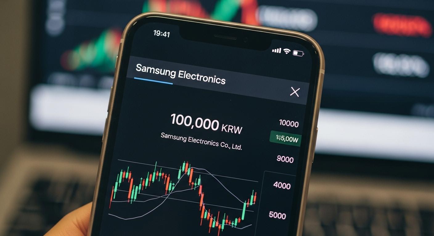 삼성전자 주가 10만 전자